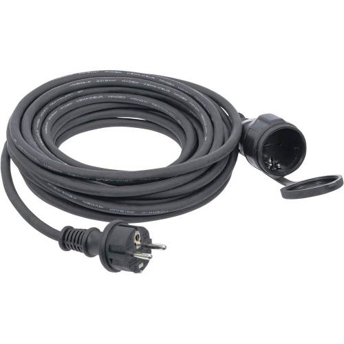 Câble de Rallonge 20 m 3 x 1,5 mm^2 - IP44 - Usage Extérieur et Sécurité Électrique, Pro - D-Work