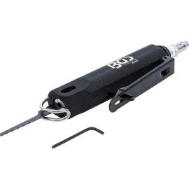 Scie Pneumatique Mini - 8,4 x 4,9 x 28,2 cm - Peu de Vibrations, Compacte et Performante, Plastique - D-Work
