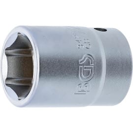 Douille pour Clé Six Pans 20 mm (3/4 ) - 26 mm - Acier Résistant - Précision et Durabilité - BGS