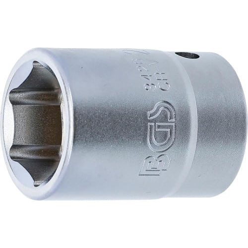 Douille pour Clé Six Pans 20 mm (3/4 ) - 26 mm - Acier Résistant - Précision et Durabilité - BGS