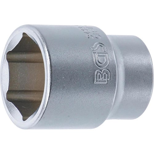 Douille pour Clé Six Pans 20 mm (3/4 ) - 33 mm, Acier Résistant - Précision et Durabilité - BGS