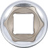 Douille pour Clé Six Pans 20 mm (3/4 ) - 33 mm, Acier Résistant - Précision et Durabilité - BGS