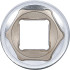 Douille pour Clé Six Pans 20 mm (3/4 ) - 33 mm, Acier Résistant - Précision et Durabilité - BGS