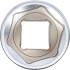 Douille pour Clé Six Pans 20 mm (3/4 ) - 35 mm - Acier Résistant - Utilisation Polyvalente - BGS