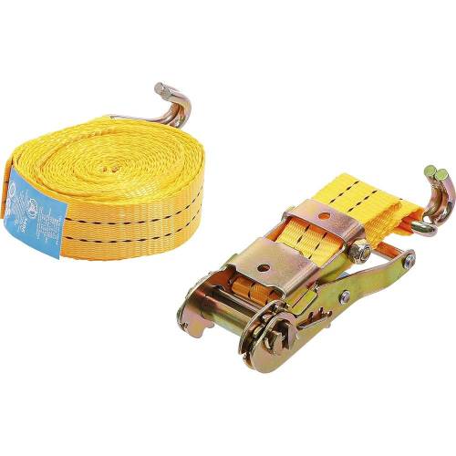 Sangle à Cliquet 6 m x 38 mm - Polyester Résistant - Fixation Sécurisée et Pratique - BGS