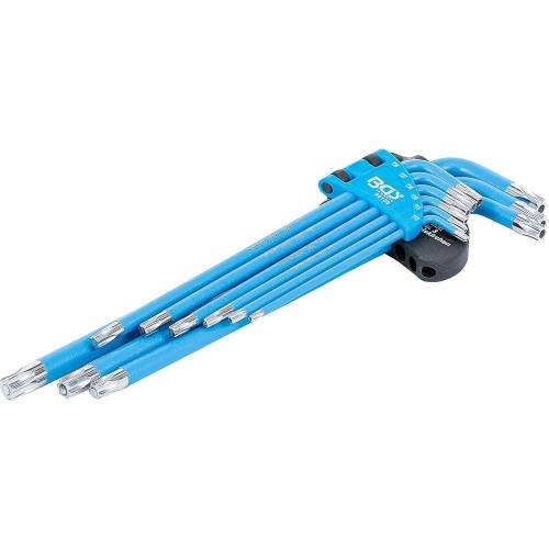 Jeu de Clés Allen Extra Longues 9 Pièces - Profil T Torx T10 à T50 - Précision et Confort d Utilisation - BGS
