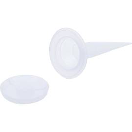 Seringue de Rechange pour Presses à Cartouches - 125x57x10 mm - Plastique Résistant - Remplacement Facile et Pratique - BGS