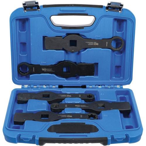 Jeu de 5 Clés Annuaires à Chocs - Douze Pans Profil E Torx - Résistantes et Pratiques - BGS