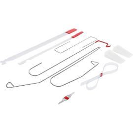 Kit d Ouverture d Urgence de Portes de Véhicules - 1 Set - Outils Précis et Robustes - Intervention Rapide et Sécurisée - D-Work