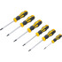 Jeu de 6 Tournevis Profil en T Torx T10-T30 - Précision et Ergonomie - Acier - D-Work