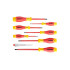 Jeu de Tournevis VDE 8 pcs - Isolation Sécurisée, Ergonomique, Chrome-Vanadium, Pro, 1000 V - D-Work
