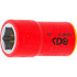 Douille pour Clé VDE Six Pans 10 mm (3/8 ) - 14 mm - Isolation Sécurisée et Précision - BGS