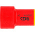 Douille pour Clé VDE Six Pans 10 mm (3/8 ) - 19 mm - Isolation Sécurisée et Précision - BGS