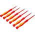 Jeu de Tournevis de Précision VDE 6 pcs - Isolation Sécurisée, Précision et Confort d Utilisation - BGS