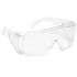 Lunettes de Protection Transparente - 16,8 x 5x19,3 cm - Confort et Sécurité Visuelle, Plastique - D-Work