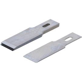 Lames de Grattoir de Rechange 5 Pièces 0,6x12 mm - Acier, Compatible Art. 364 - Précision et Durabilité - BGS