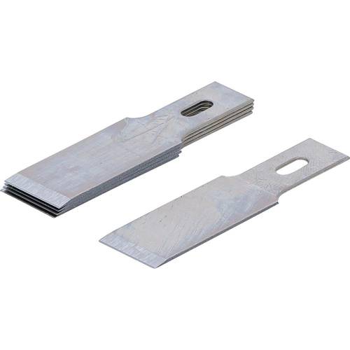 Lames de Grattoir de Rechange 5 pcs 0,6 x 12 mm - Acier, Compatible Art. 364 - Précision et Durabilité - D-Work
