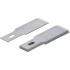 Lames de Grattoir de Rechange 5 pcs 0,6 x 12 mm - Acier, Compatible Art. 364 - Précision et Durabilité - D-Work