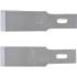 Lames de Grattoir de Rechange 5 pcs 0,6 x 12 mm - Acier, Compatible Art. 364 - Précision et Durabilité - D-Work