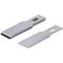 Lames de Grattoir de Rechange 5 pcs 0,6 x 12 mm - Acier, Compatible Art. 364 - Précision et Durabilité - D-Work