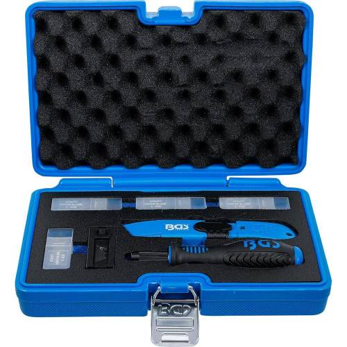 Jeu de Grattoirs et Couteaux 27 Pièces - Outils Polyvalents pour Décapage et Nettoyage - BGS