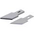 Lames de Rechange 5 Pièces 0,6x16x53 mm - Acier, Compatible Art. 364 - Précision et Durabilité - BGS