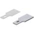 Lames de Grattoir de Rechange 5 pièces 0,6x16 mm - Acier, Précision et Durabilité - BGS