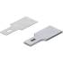 Lames de Rechange 5 Pièces 0,6x16x53 mm - Acier, Compatible Art. 364 - Précision et Durabilité - BGS