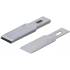 Lames de Grattoir de Rechange 5 pcs 0,6 x 16 mm - Acier, Précision et Durabilité - D-Work