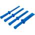 Jeu de Grattoirs Plastiques 4 Pièces - Largeurs 19, 22, 25, 38 mm - Polyvalents et Pratiques pour Décapage et Nettoyage - BGS