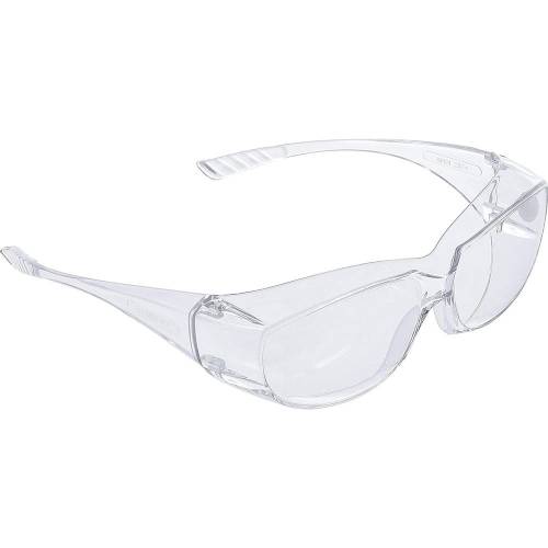 Lunettes de Protection Transparentes - Dimensions 72x61x195 mm - Léger et Confortable - Sécurité Oculaire Assurée - BGS