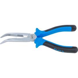 Pince Téléphone Coudée 200 mm - Acier, Précision et Maniabilité - BGS