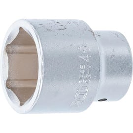 Douille pour Clé Six Pans 25 mm (1) - 46 mm - Acier Résistant - Précision et Durabilité, Pro - D-Work