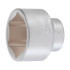 Douille pour Clé Six Pans 25 mm (1\) - 80 mm - Acier Résistant - Précision et Durabilité, Pro - D-Work