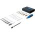 Jeu de Brosses 20 pcs - Accessoires Polyvalents pour Nettoyage et Entretien, Acier, Pro - D-Work
