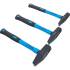 Jeu de Marteaux de Serrurier 3 Pièces 300/500/800 g - Manche Fibres de Verre, Norme DIN 1041 - Précision et Durabilité - BGS