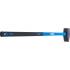 Marteau de Forgeron 5000 g - Manche en Fibres de Verre, DIN 1042 - Résistant et Ergonomique - BGS