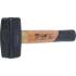 Massette 1000 g - Manche en Bois - Outil de Frappe Robuste et Confortable - D-Work