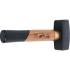 Massette 1000 g - Manche en Bois - Outil de Frappe Robuste et Confortable - D-Work