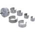 Jeu de Scies-Cloches 26-63 mm - Prof. 25 mm - 7 pcs - Polyvalence et Précision, Acier HSS - D-Work