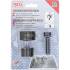 Perforateur à Vis 32 mm - Précision et Fiabilité, Acier, Pro - D-Work