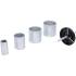 Jeu de Scies Cloche de Forage 33-73 mm - 6 Pièces - Acier Durable - Perçage Précis et Polyvalent - BGS