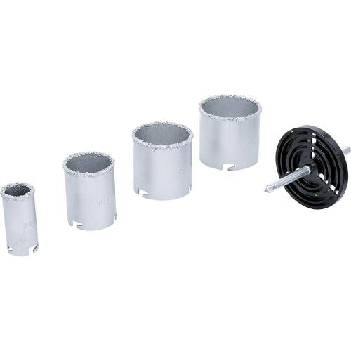 Jeu de Scies Cloche de Forage 33-73 mm - 6 pcs - Acier Durable - Perçage Précis et Polyvalent, Pro - D-Work