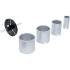 Jeu de Scies Cloche de Forage 33-73 mm - 6 Pièces - Acier Durable - Perçage Précis et Polyvalent - BGS