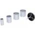 Jeu de Scies Cloche de Forage 33-73 mm - 6 pcs - Acier Durable - Perçage Précis et Polyvalent, Pro - D-Work