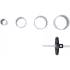 Jeu de Scies Cloche de Forage 33-73 mm - 6 pcs - Acier Durable - Perçage Précis et Polyvalent, Pro - D-Work