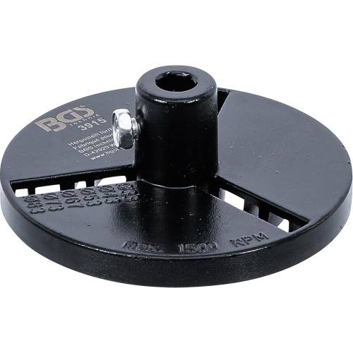 Plateau pour Scie Cloche Diamant - 17,2x12,8x4,1 cm - Acier, Résistant et Précis - BGS