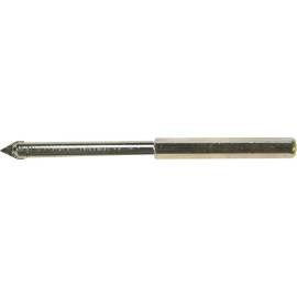 Foret de centrage pour scie cloche diamant - D.11,7 mm x 16,2 cm - Précision et Durabilité - Acier - D-Work