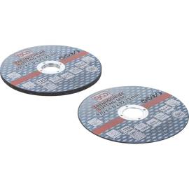 Disque à Couper Acier Inoxydable 125x1,0x22,2 mm - Lot de 5 Pièces - Précision et Durabilité - BGS