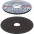 Disque à Couper Acier Inoxydable 125 x 1,0 x 22,2 mm - Lot de 5 pcs - Précision et Durabilité, Pro - D-Work